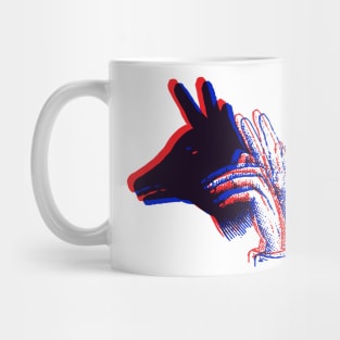 3D Shadow Puppet - DEER Mug